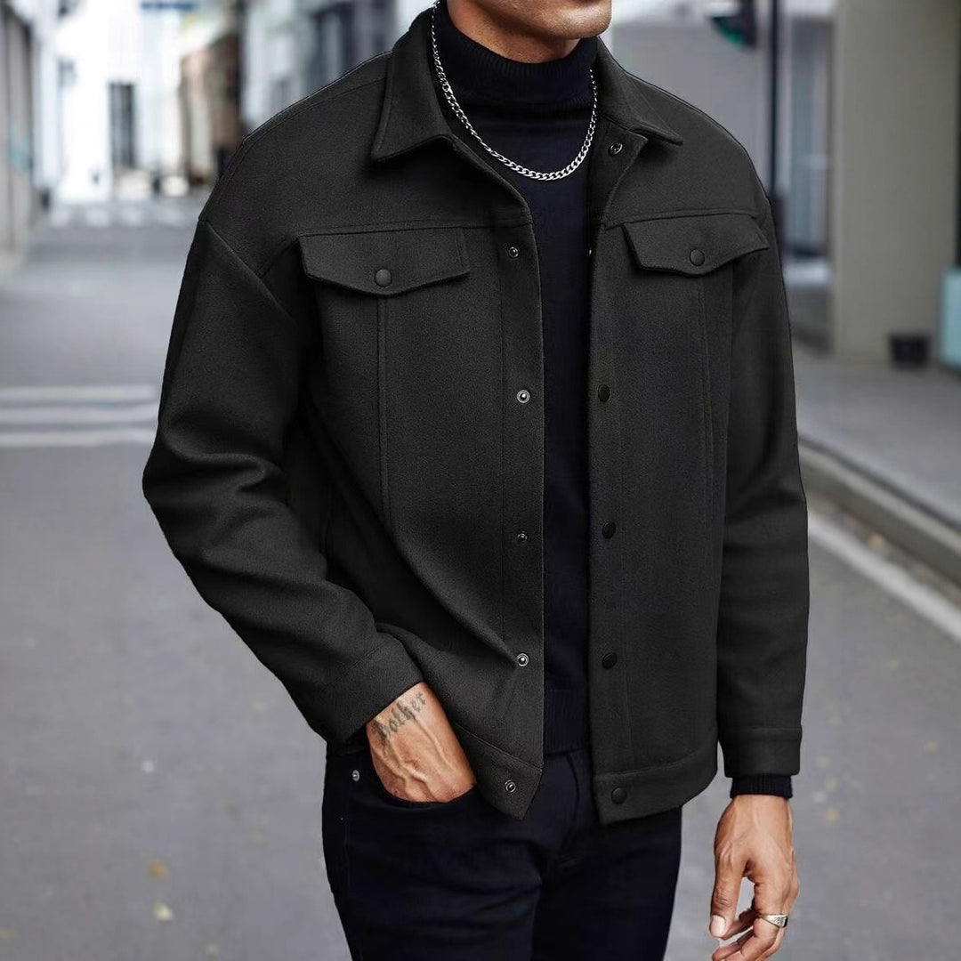 Herrar stiliga Overshirt-jacka Mirla-Eva Jonsson