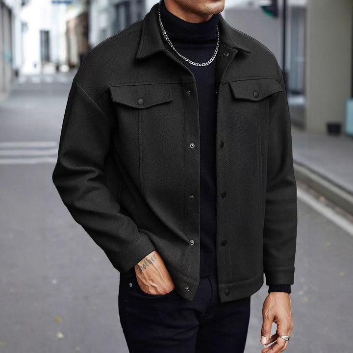 Herrar stiliga Overshirt-jacka Mirla-Eva Jonsson