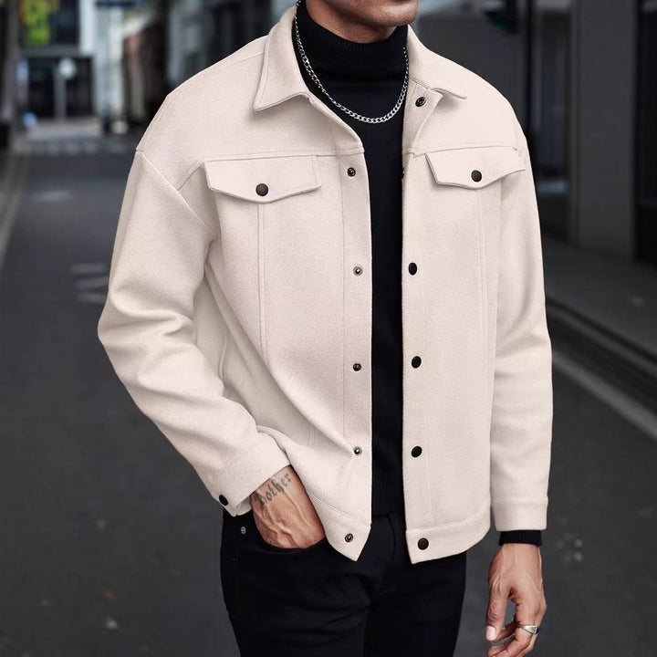 Herrar stiliga Overshirt-jacka Mirla-Eva Jonsson