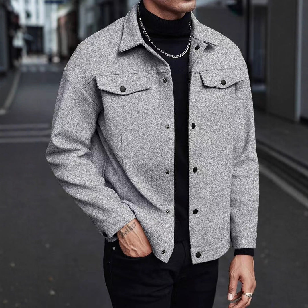 Herrar stiliga Overshirt-jacka Mirla-Eva Jonsson