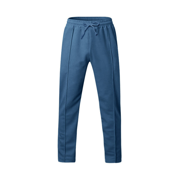 Herrar stiliga Sweatpants med elastisk midja och funktionella fickor Eva Jonsson-Eva Jonsson