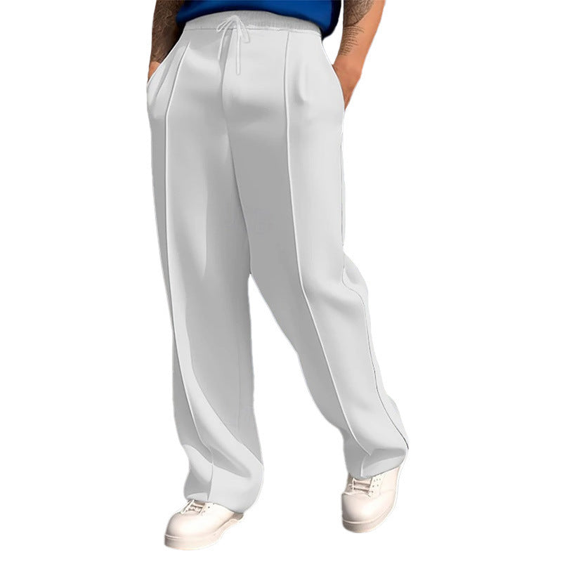Herrar stiliga Sweatpants med elastisk midja och funktionella fickor Eva Jonsson-Eva Jonsson
