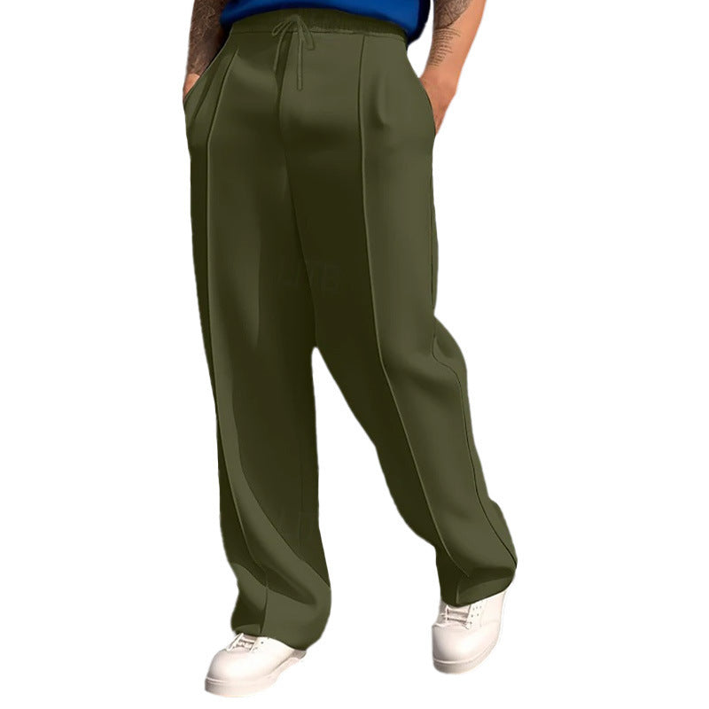 Herrar stiliga Sweatpants med elastisk midja och funktionella fickor Eva Jonsson-Eva Jonsson