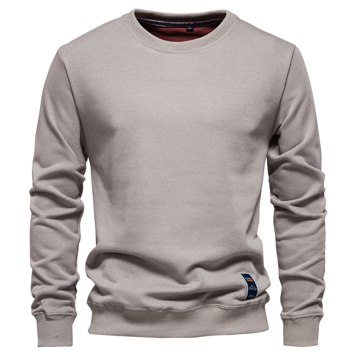 Herrar sweatshirt med klassisk rundhalsdesign Mirla-Eva Jonsson