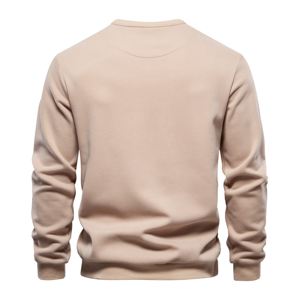 Herrar sweatshirt med praktisk bröstdragkedja och mjukt innerfoder Mirla-Eva Jonsson