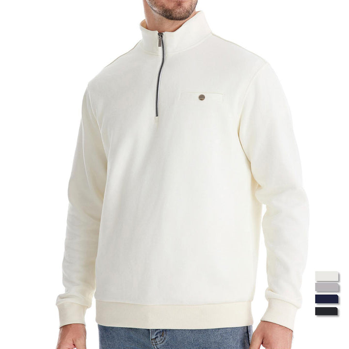 Herrar sweatshirt med ståkrage Mirla-Eva Jonsson
