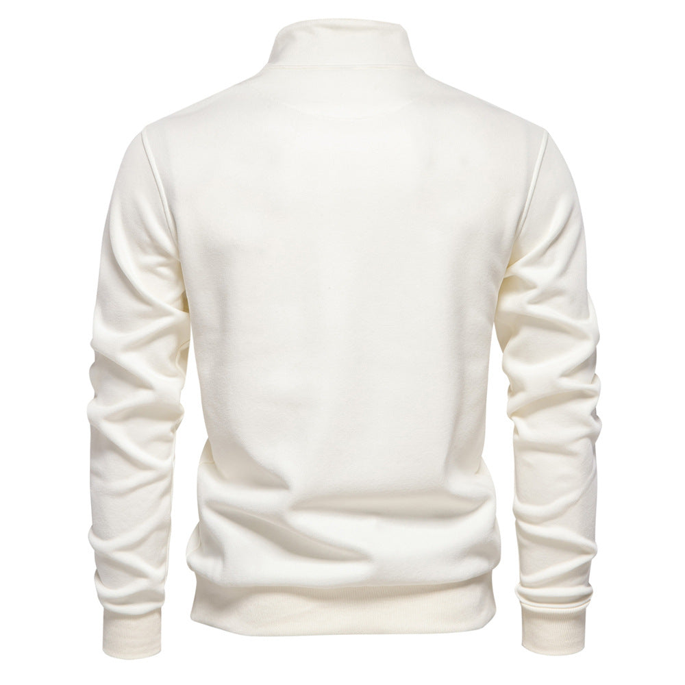 Herrar sweatshirt med ståkrage Mirla-Eva Jonsson
