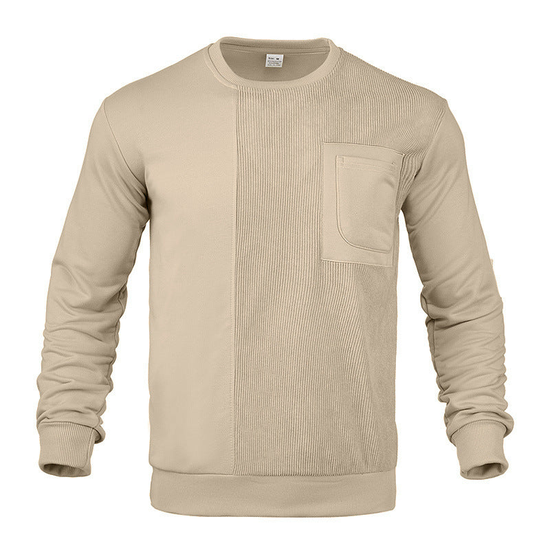 Herrar sweatshirt med strukturerad front Eva Jonsson-Eva Jonsson
