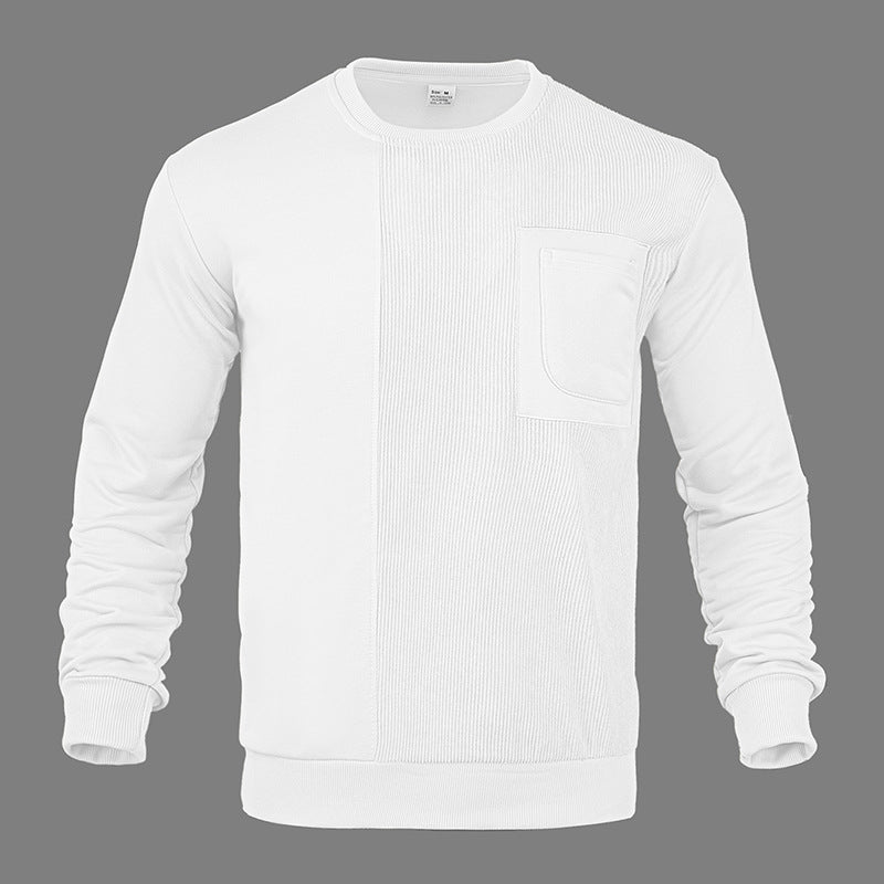 Herrar sweatshirt med strukturerad front Eva Jonsson-Eva Jonsson
