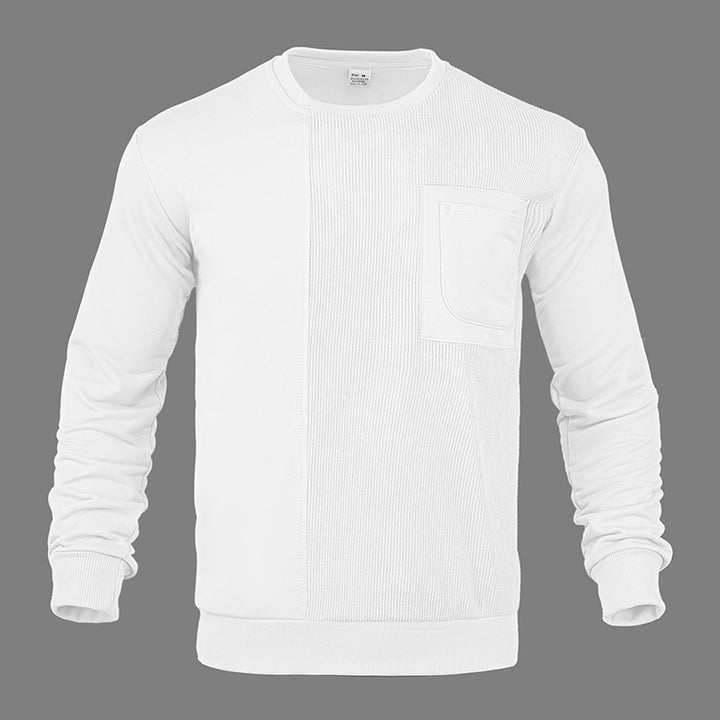 Herrar sweatshirt med strukturerad front Eva Jonsson-Eva Jonsson