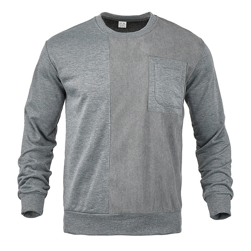 Herrar sweatshirt med strukturerad front Eva Jonsson-Eva Jonsson