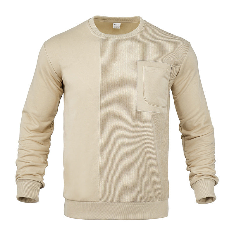 Herrar sweatshirt med strukturerad front Eva Jonsson-Eva Jonsson