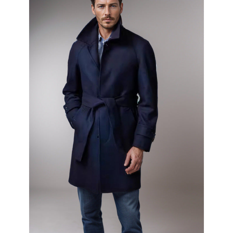 Herrar tidlös och elegant trenchcoat Mirla-Eva Jonsson