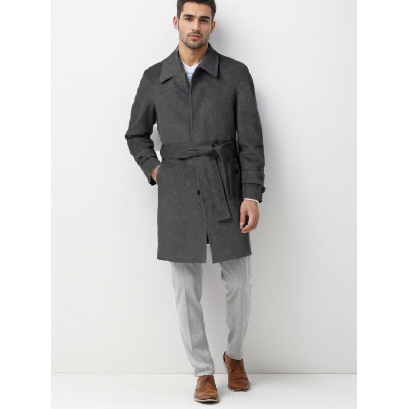 Herrar tidlös och elegant trenchcoat Mirla-Eva Jonsson
