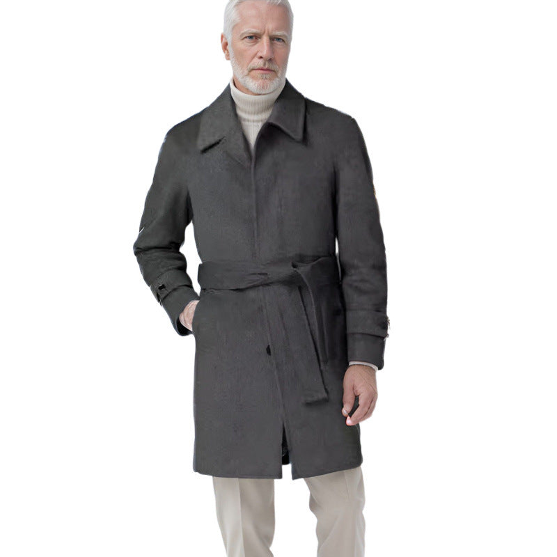 Herrar tidlös och elegant trenchcoat Mirla-Eva Jonsson