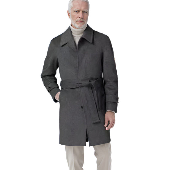 Herrar tidlös och elegant trenchcoat Mirla-Eva Jonsson