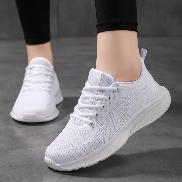Herrarnas Andningsbara Stickade Prestanda Sneakers Mirla-Eva Jonsson
