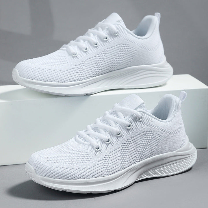 Herrarnas Andningsbara Stickade Prestanda Sneakers Mirla-Eva Jonsson