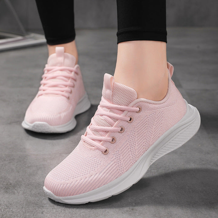 Herrarnas Andningsbara Stickade Prestanda Sneakers Mirla-Eva Jonsson