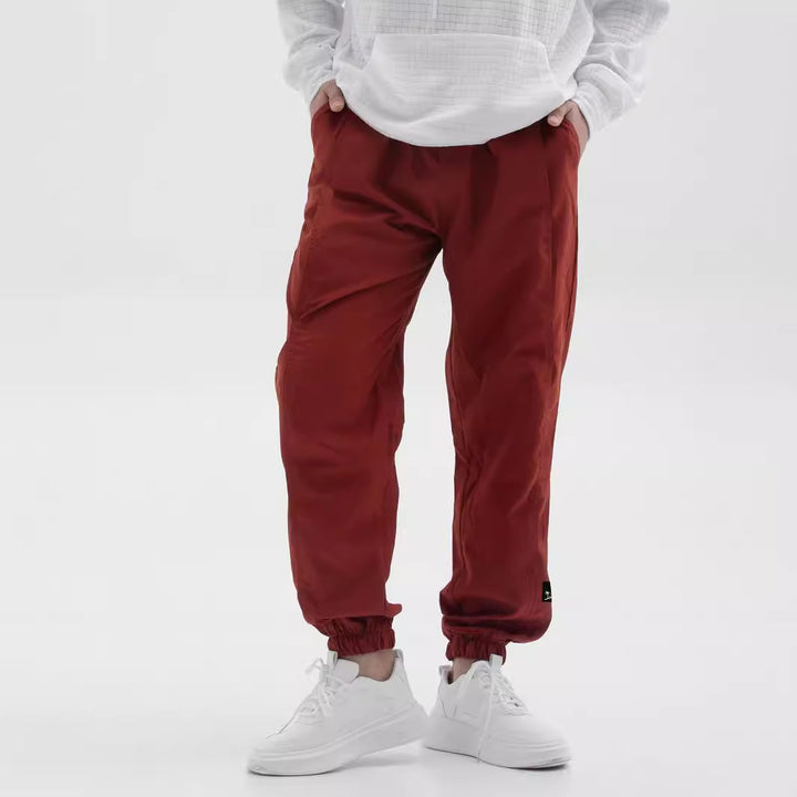 Herrarnas Bekväma Chino-byxor med elastiskt midjeband och sidofickor Mirla-Eva Jonsson