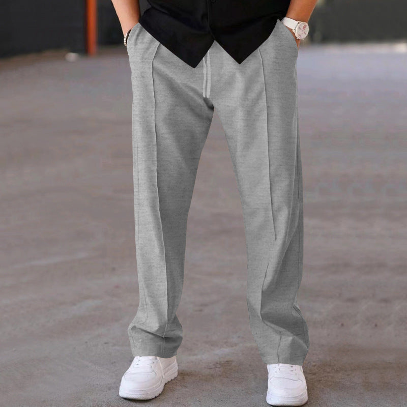 Herrarnas Bekväma Sweatpants med Elegant Utseende och Sidofickor Eva Jonsson-Eva Jonsson