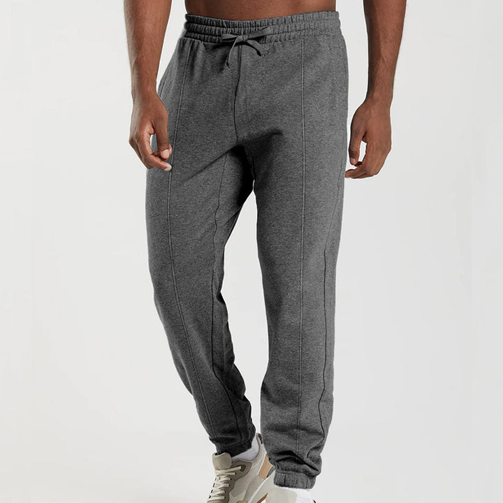 Herrarnas Bekväma Sweatpants med elastisk midja och praktiska sidofickor Eva Jonsson-Eva Jonsson