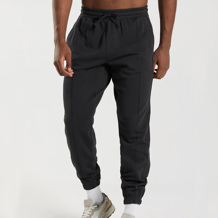 Herrarnas Bekväma Sweatpants med elastisk midja och praktiska sidofickor Eva Jonsson-Eva Jonsson
