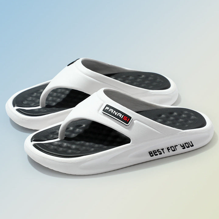 Herrarnas Bekväma och Rutschfasta Badslippers med Ergonomisk Sula Mirla-Eva Jonsson