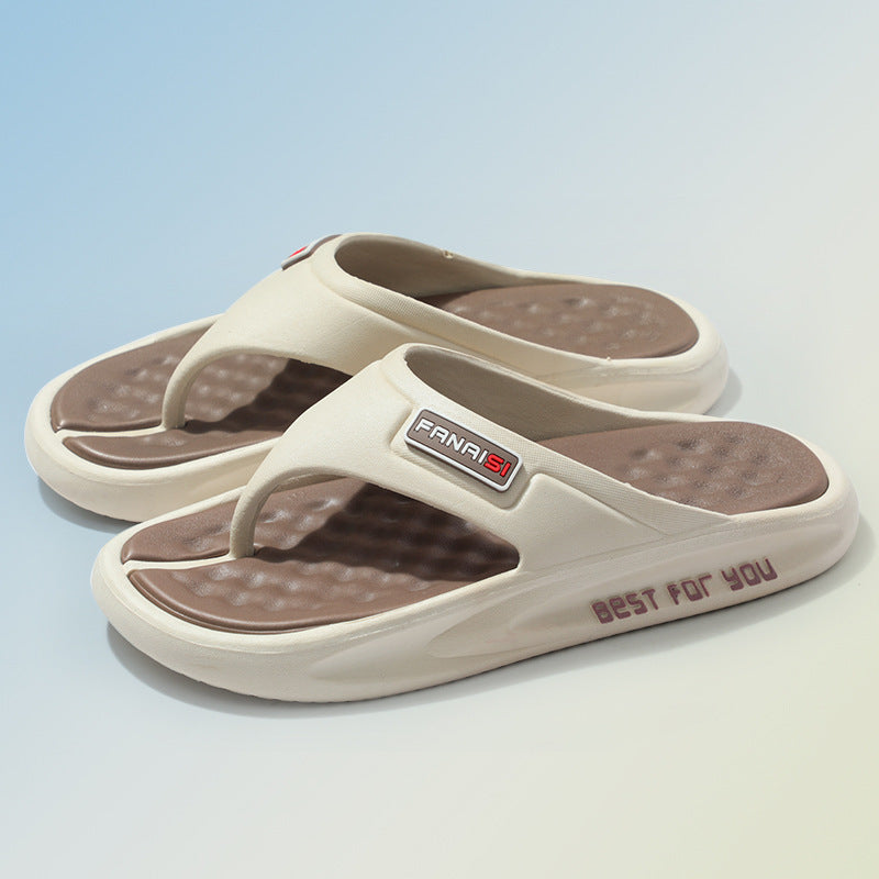Herrarnas Bekväma och Rutschfasta Badslippers med Ergonomisk Sula Mirla-Eva Jonsson