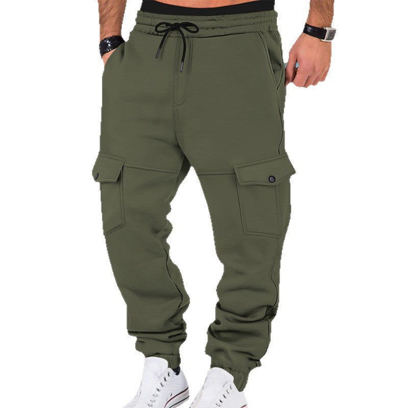 Herrarnas Cargo-Joggbyxor med elastisk midja och praktiska fickor Mirla-Eva Jonsson