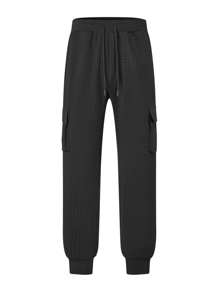 Herrarnas Cargo-Joggingbyxor med Elastisk Midja och Praktiska Sidfickor Eva Jonsson-Eva Jonsson