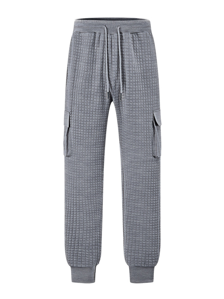 Herrarnas Cargo-Joggingbyxor med Elastisk Midja och Praktiska Sidfickor Mirla-Eva Jonsson