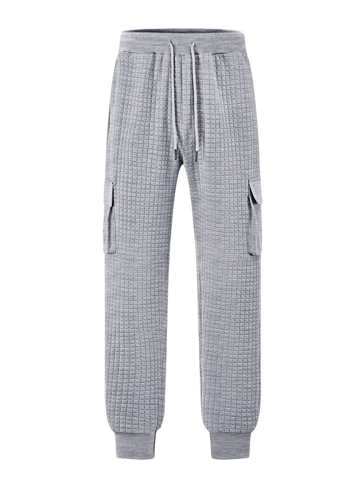 Herrarnas Cargo-Joggingbyxor med Elastisk Midja och Praktiska Sidfickor Mirla-Eva Jonsson