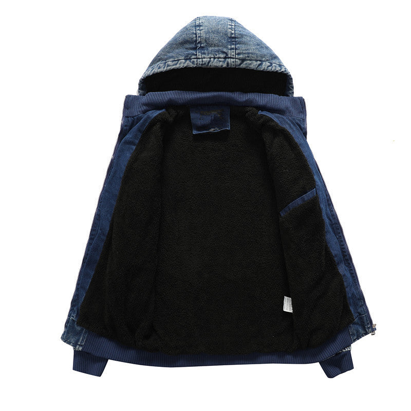 Herrarnas Hoodie Jeansjacka Mirla-Eva Jonsson