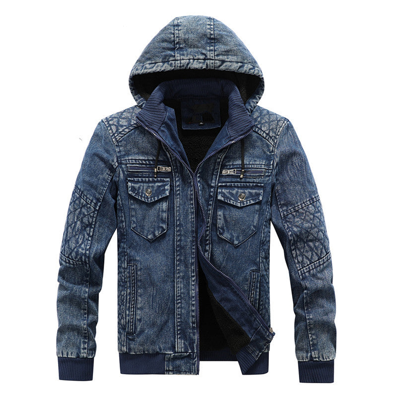 Herrarnas Hoodie Jeansjacka Mirla-Eva Jonsson