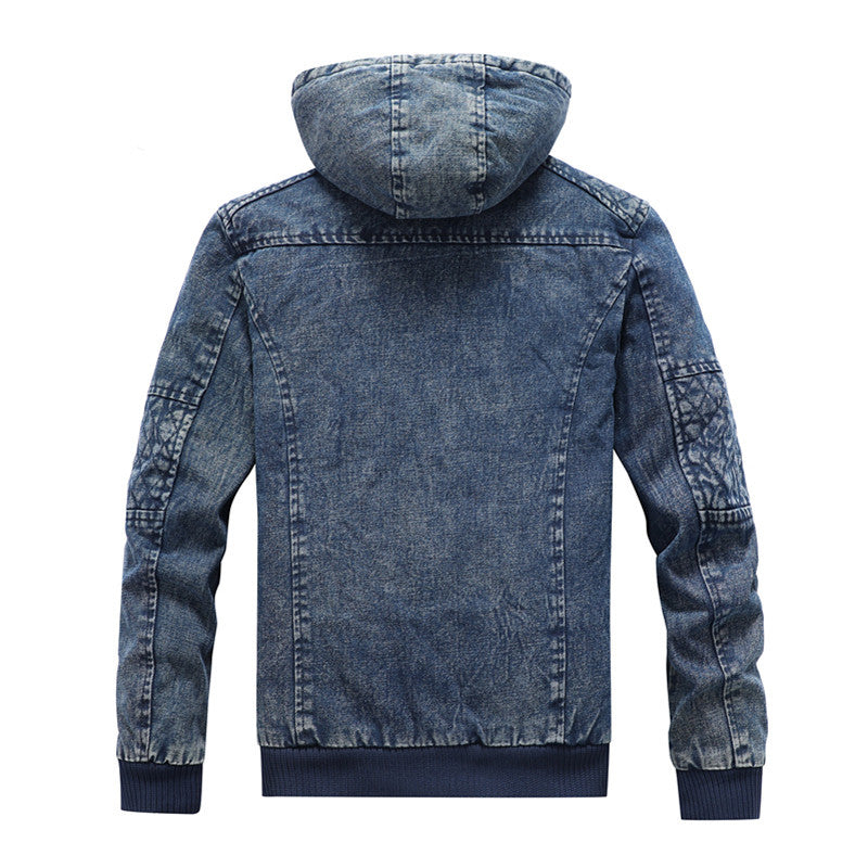 Herrarnas Hoodie Jeansjacka Mirla-Eva Jonsson