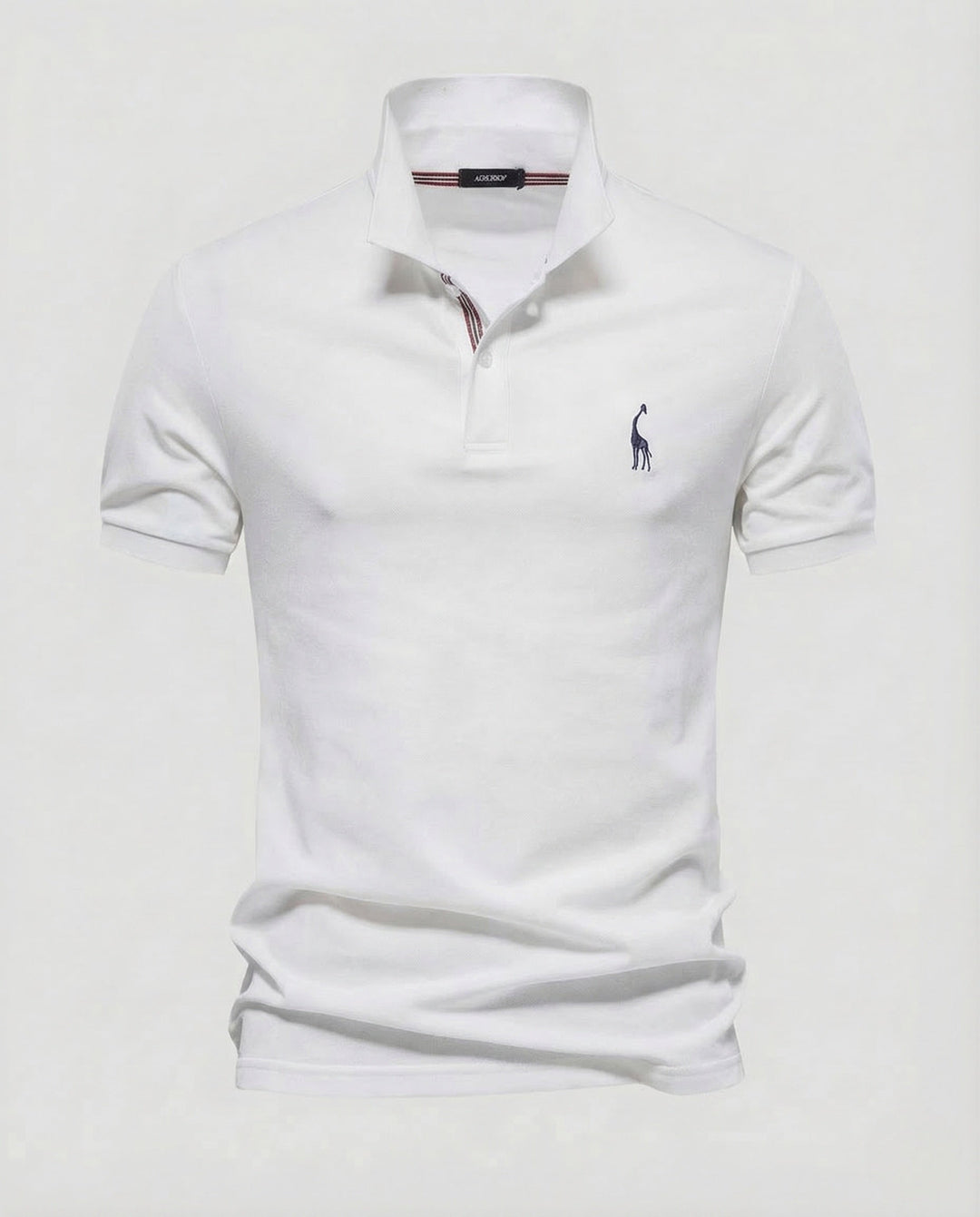 Herrarnas Poloshirt Kort ärm Piqué Emblem-Eva Jonsson