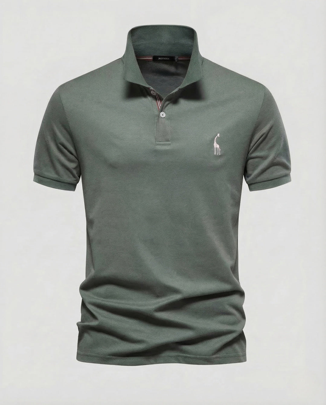 Herrarnas Poloshirt Kort ärm Piqué Emblem-Eva Jonsson
