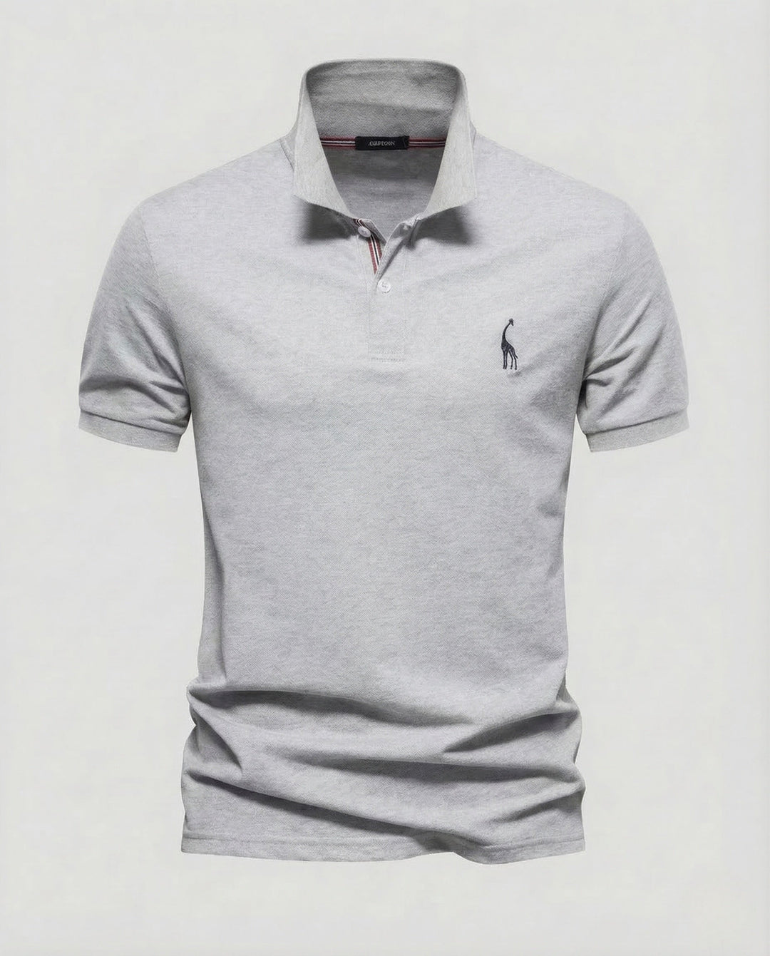 Herrarnas Poloshirt Kort ärm Piqué Emblem-Eva Jonsson