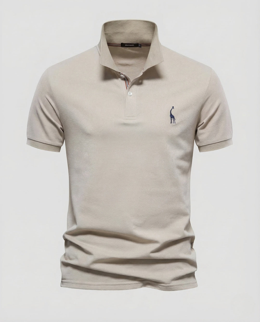 Herrarnas Poloshirt Kort ärm Piqué Emblem-Eva Jonsson