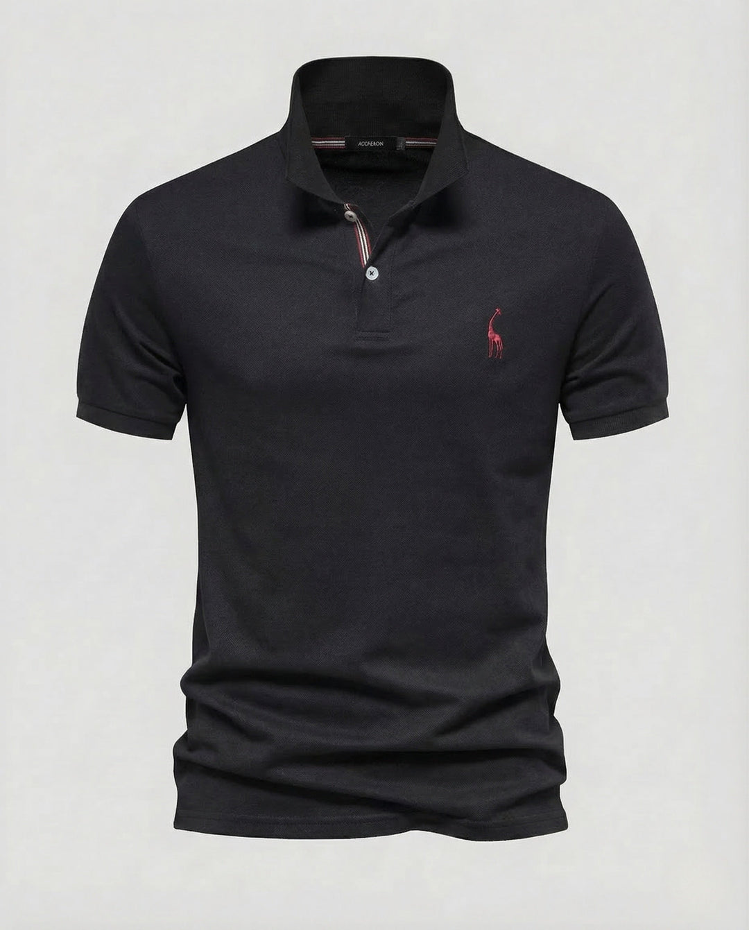 Herrarnas Poloshirt Kort ärm Piqué Emblem-Eva Jonsson