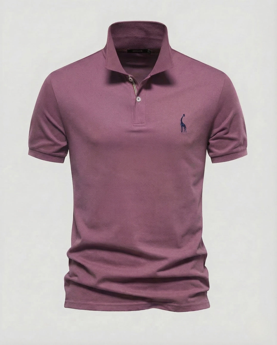 Herrarnas Poloshirt Kort ärm Piqué Emblem-Eva Jonsson