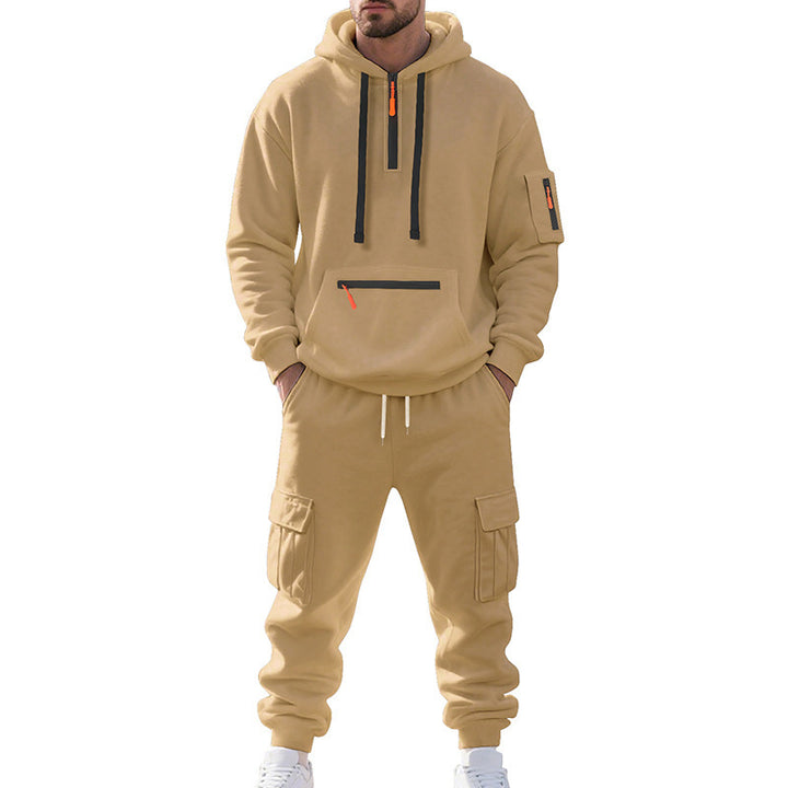 Herrarnas Sportiga Hoodie- och Joggingdräkt-Set Mirla-Eva Jonsson