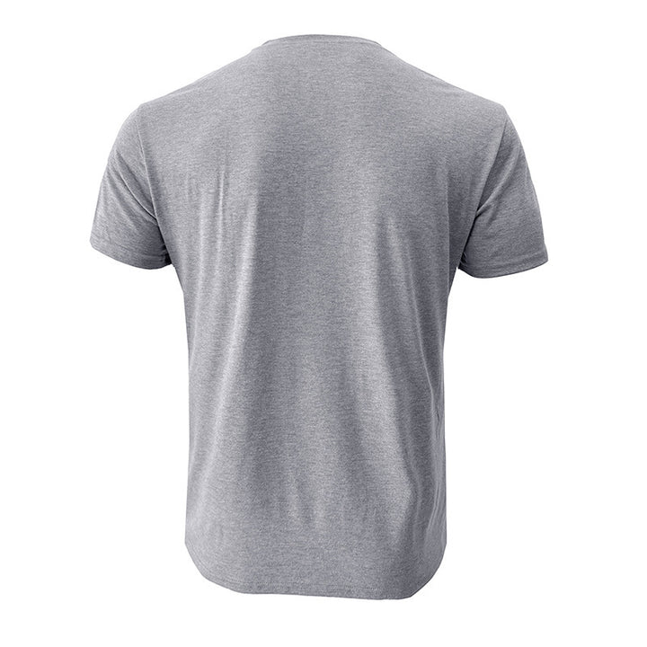 Herrarnas avslappnade Henley T-shirt med knapplist och bröstficka Mirla-Eva Jonsson