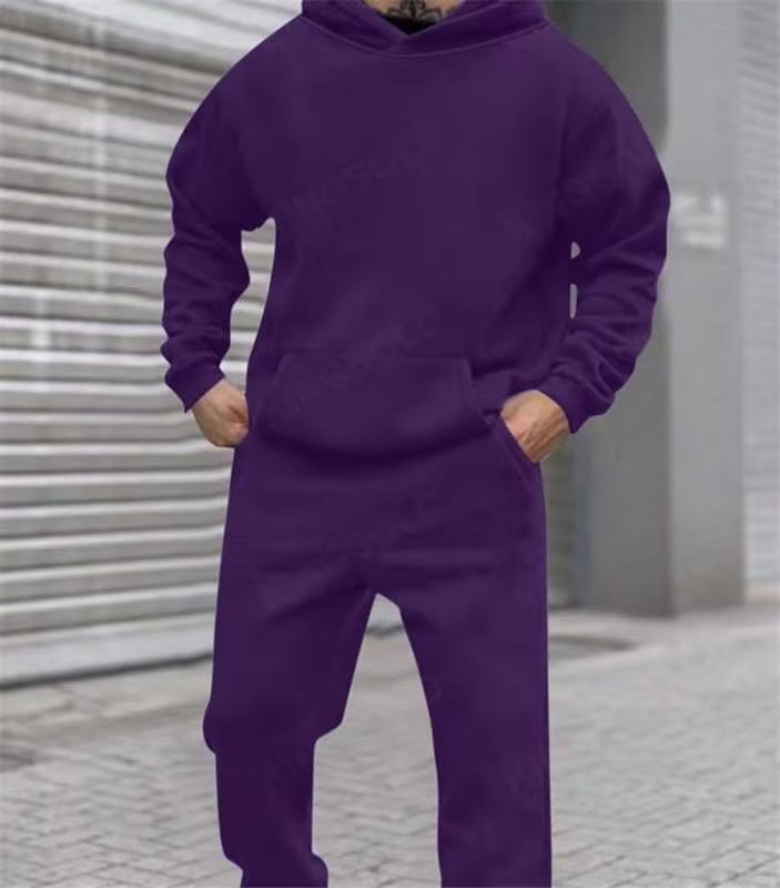 Herrarnas avslappnade hoodie-set med oversized passform och praktiska fickor Mirla-Eva Jonsson