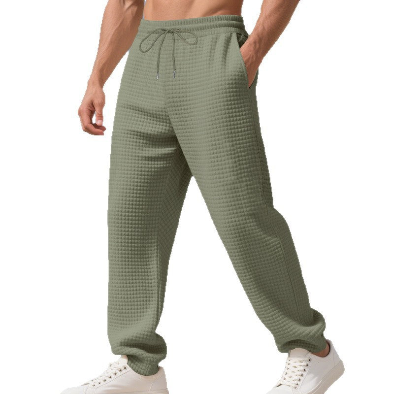 Herrarnas avslappnade och bekväma joggingsbyxor med elastisk midja och fickor Mirla-Eva Jonsson