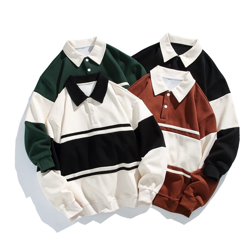 Herrarnas avslappnade poloshirt-tröja Mirla-Eva Jonsson