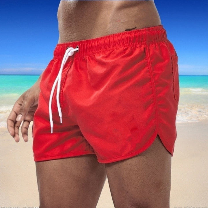 Herrarnas badshorts i snabbtorkande material med elastisk midja Mirla-Eva Jonsson