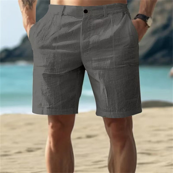 Herrarnas badshorts med snabbtorkande material och praktiska sidofickor Mirla-Eva Jonsson