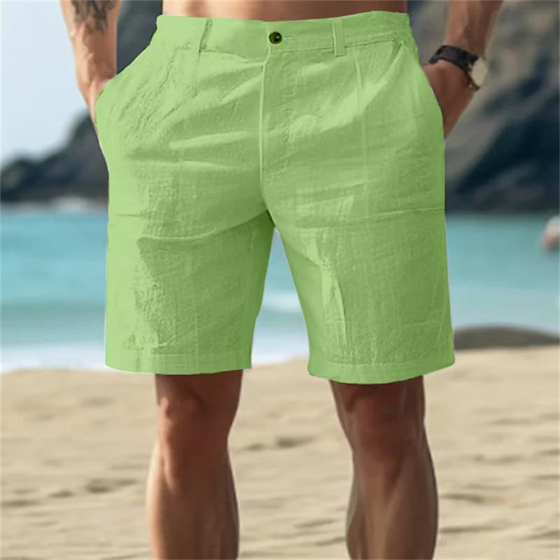 Herrarnas badshorts med snabbtorkande material och praktiska sidofickor Mirla-Eva Jonsson